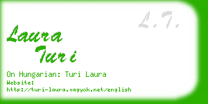 laura turi business card